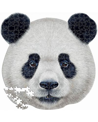 Puzzle Educa de 332 piese - Panda Animal Face Shaped - 2
