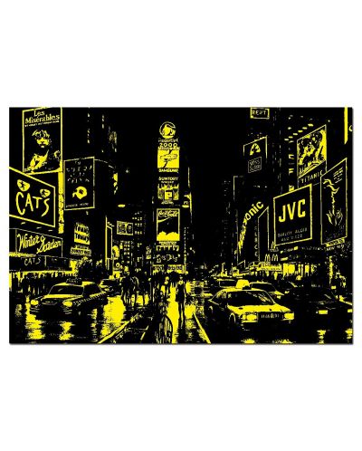 Puzzle neon Educa de 1000 piese - Times Square, New York - 3