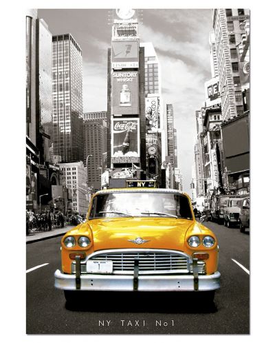 Puzzle Educa de 1000 piese - Taxi in New York - 2