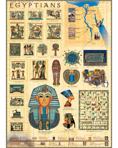 Puzzle Eurographics de 1000 piese – Egiptenii - 2