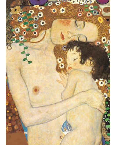 Puzzle Eurographics de 1000 piese – Mama si copil, Gustav Klimt - 2