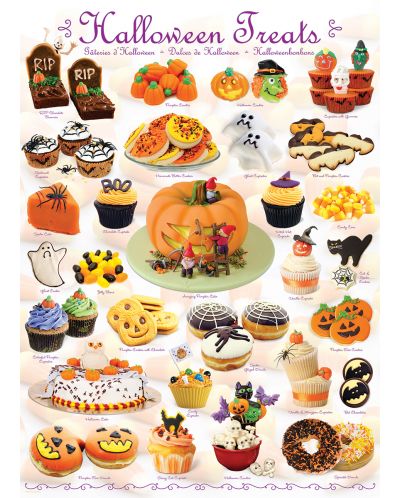 Puzzle Eurographics de 1000 piese – Dulciuri pentru Halloween - 2
