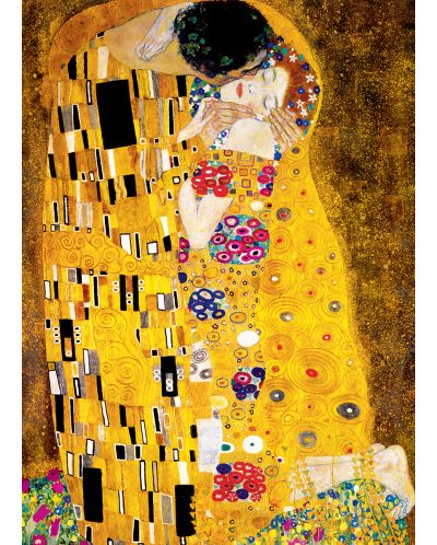 Puzzle Eurographics de 1000 piese – Sarutul, Gustav Klimt - 2