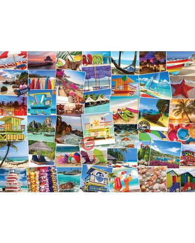 Puzzle Eurographics de 1000 piese – Calatorie pe plajele din lume - 2