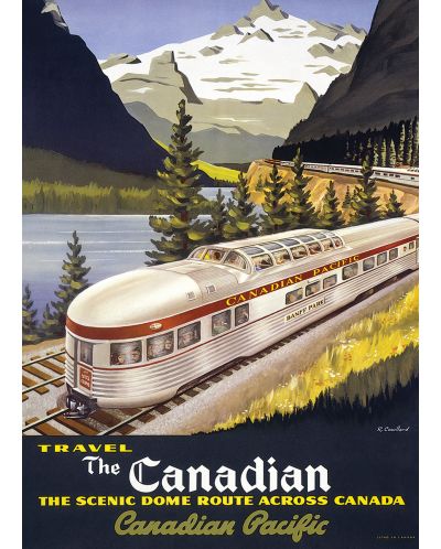 Puzzle Eurographics de 1000 piese – Canadian Pacific, Canadianul - 2