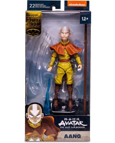 Figurina de actiune McFarlane Animation: Avatar: The Last Airbender - Aang (Avatar State) (Gold Label), 18 cm - 4
