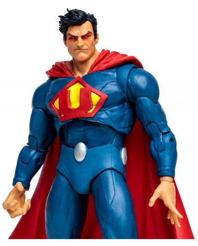 Figurină de acțiune McFarlane DC Comics: Multiverse - Superman vs Superman of Earth-3 (Gold Label), 18 cm - 6
