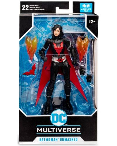 Figurina de actiune McFarlane DC Comics: Multiverse - Batwoman (Unmasked) (Batman Beyond), 18 cm - 8