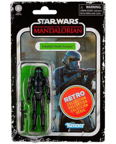 Figurină de acțiune Hasbro Movies: Star Wars - Imperial Death Trooper (Retro Collection), 10 cm - 5