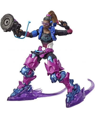 Figurina de actiune Hasbro Games: Overwatch - Lucio (purple), 23 cm - 1
