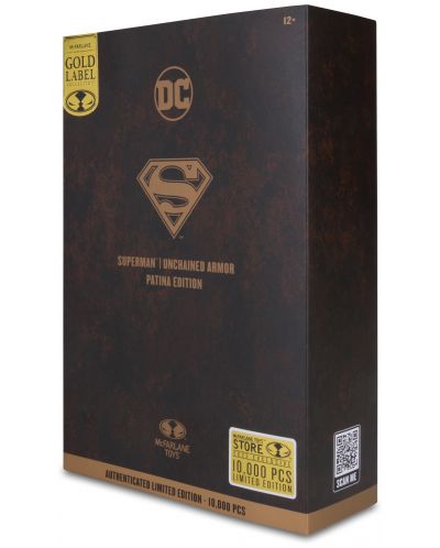 Figurină de acțiune McFarlane DC Comics: Multiverse - Superman Unchained Armor (Patina) (Gold Label), 18 cm - 10