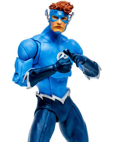 Figurină de acțiune McFarlane DC Comics: Multiverse - Wally West (Speed Metal) (Build A Action Figure), 18 cm - 6