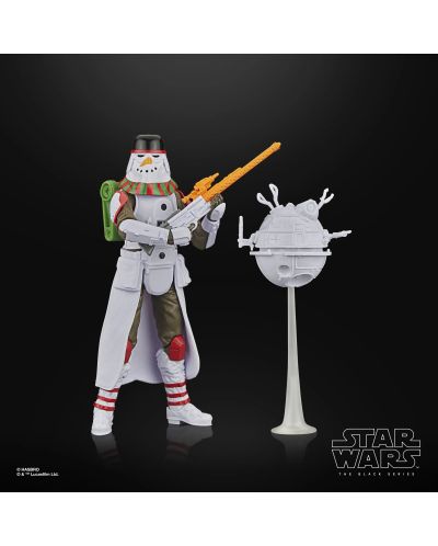 Figurină de acțiune Hasbro Movies: Star Wars - Snowtrooper (Black Series) (Holiday Edition), 15 cm - 3