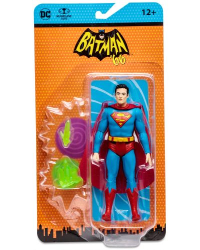 Figurina de actiune McFarlane DC Comics: Batman - Superman (Batman '66 Comic) (DC Retro), 15 cm - 9