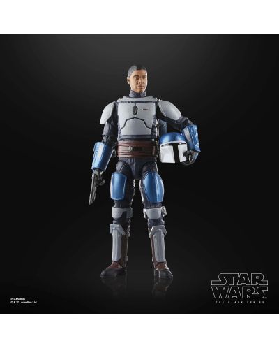 Figurină de acțiune Hasbro Movies: Star Wars - The Mandalorian Fleet Commander (Black Series), 15 cm - 5