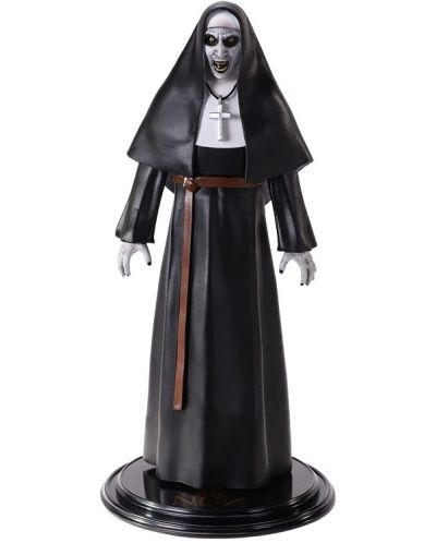 Figurina de actiune The Noble Collection Movies: The Nun - Valak the Nun (Bendyfigs), 19 cm	 - 1