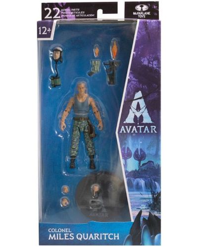 Figurină de acţiune McFarlane Movies: Avatar - Colonel Miles Quaritch, 18 cm - 9