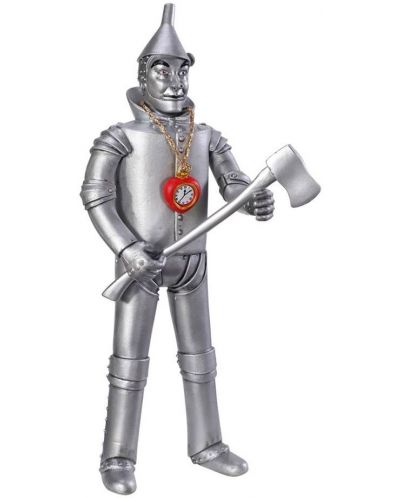 Figurină de acțiune The Noble Collection Movies: The Wizard of Oz - Tinman (Bendyfigs), 19 cm - 1