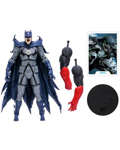 Figurină de acțiune McFarlane DC Comics: Multiverse - Batman (Blackest Night) (Build A Figure), 18 cm - 7