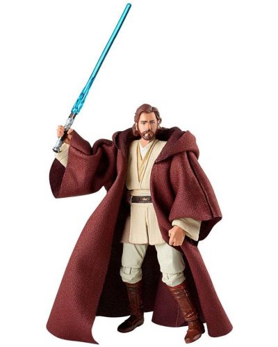 Figurina de actiune Hasbro Movies: Star Wars - Obi-Wan Kenobi (Vintage Collection), 10 cm - 2