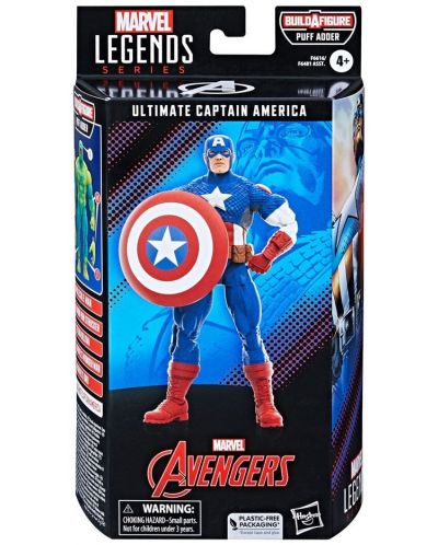 Hasbro Marvel: Răzbunătorii - Captain America Ultimate (Marvel Legends) figurină de acțiune, 15 cm - 3