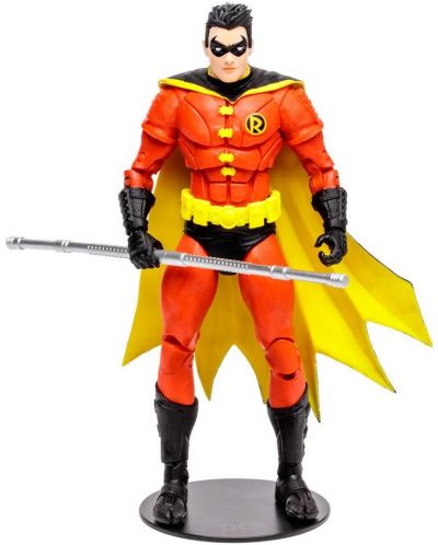 Figurină de acțiune McFarlane DC Comics: Multiverse - Robin (Tim Drake) (Gold Label), 18 cm - 1