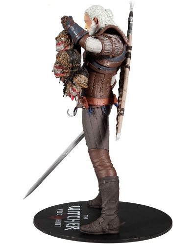 Figurina de actiune McFarlane Games: The Witcher - Geralt (with heads), 30 cm - 2