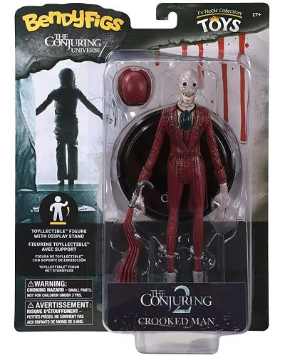Figurina de actiune The Noble Collection Movies: The Conjuring - The Crooked Man (Bendyfigs), 19 cm	 - 7
