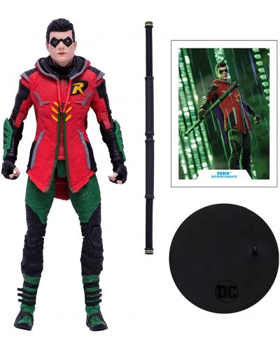 Figurina de actiune McFarlane DC Comics: Multiverse - Robin (Gotham Knights), 18 cm - 3