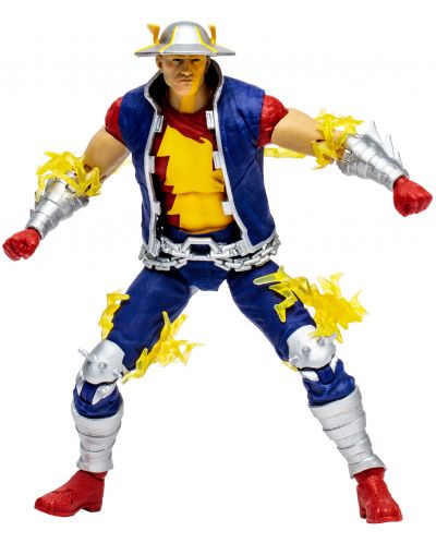 Figurină de acțiune McFarlane DC Comics: Multiverse - Jay Garrick (Speed Metal) (Build A Action Figure), 18 cm - 2