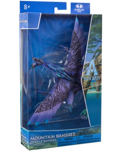 Figurină de acțiune McFarlane Movies: Avatar - Mountain Banshee (Purple) - 8