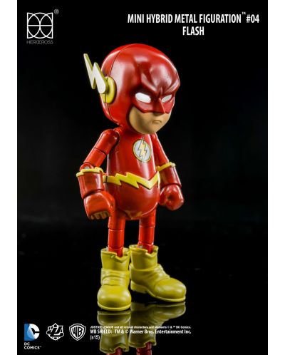 Figurina de actiune Herocross DC Comics: Justice League - The Flash, 9 cm - 3