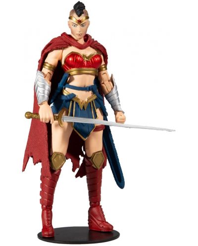 Figurina de actiune McFarlane DC Comics: Batman - Wonder Woman (Last Knight on Earth), 18 cm - 1