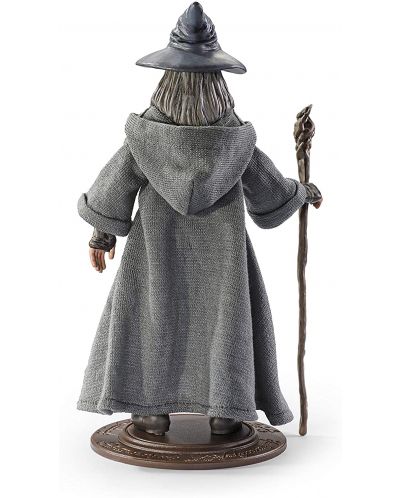 Figurina de actiune The Noble Collection Movies: The Lord of the Rings - Gandalf (Bendyfigs), 19 cm - 3