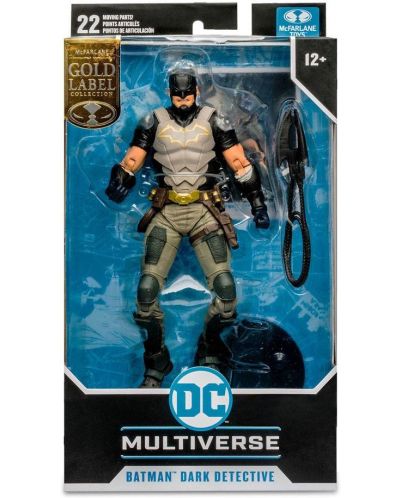 Figurină de acțiune McFarlane DC Comics: Multiverse - Batman (Dark Detective) (DC Future State) (Gold Label) (SDCC), 18 cm - 8