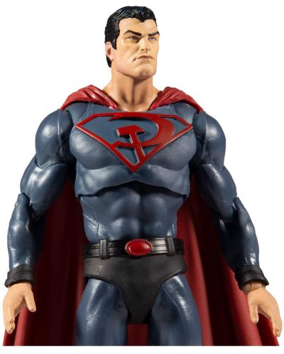 Figurina de actiune McFarlane DC Comics: Superman - Superman (Red Son) , 18 cm - 5