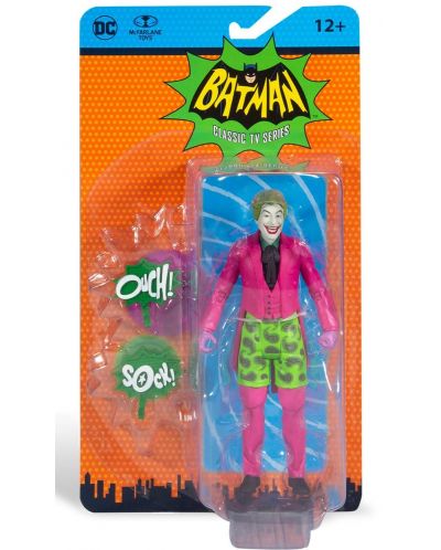 Figurina de actiune McFarlane DC Comics: Batman - The Joker (With Swim Shorts) (DC Retro), 15 cm - 4