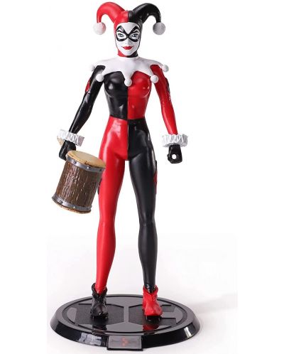 Figurină de acțiune The Noble Collection DC Comics: Batman - Harley Quinn (Bendyfigs), 18 cm - 2