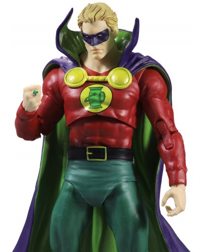Figurină de acțiune McFarlane DC Comics: Multiverse - Green Lantern (Alan Scott) (Day of Vengeance) (McFarlane Collector Edition), 18 cm - 3