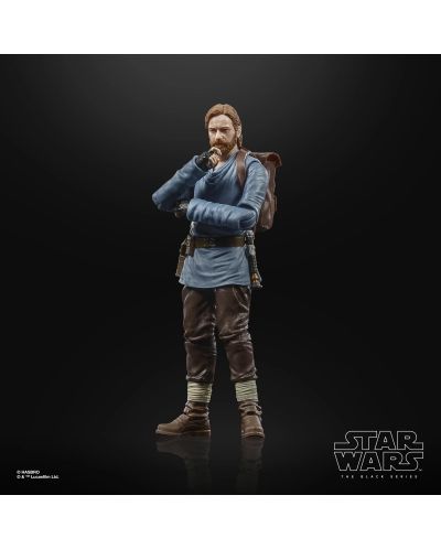 Figurina de actiune Hasbro Movies: Star Wars - Obi-Wan Kenobi (Tibidon Station) (Black Series), 15 εκ - 7