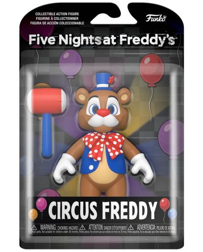Jocuri Funko: Five Nights at Freddy's - Circus Freddy, 13 cm - 2