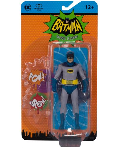 Figurină de acțiune McFarlane DC Comics: Batman - Alfred As Batman (Batman '66), 15 cm - 6