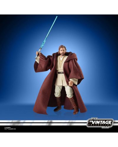 Figurina de actiune Hasbro Movies: Star Wars - Obi-Wan Kenobi (Vintage Collection), 10 cm - 3