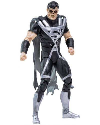 Figurină de acțiune McFarlane DC Comics: Multiverse - Black Lantern Superman (Blackest Night) (Build A Figure), 18 cm - 3