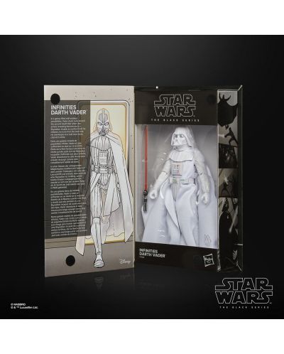 Figurină de acțiune Hasbro Movies: Star Wars - Darth Vader (Star Wars Infinities) (Black Series), 15 cm - 7