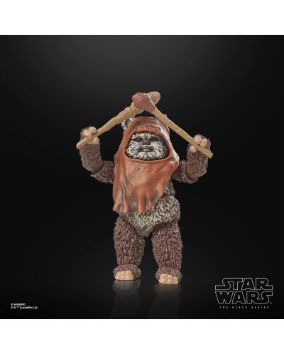 Figurină de acțiune Hasbro Movies: Star Wars - Wicket (Return of the Jedi) (Black Series), 15 cm - 9