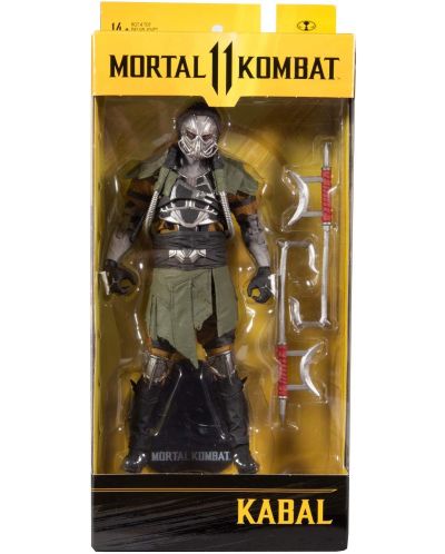 Figurina de actiune McFarlane Games: Mortal Kombat - Kabal (Hooked Up Skin), 18 cm - 5