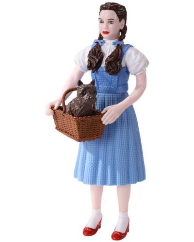 Figurină de acțiune The Noble Collection Movies: The Wizard of Oz - Dorothy (Bendyfigs), 19 cm - 1