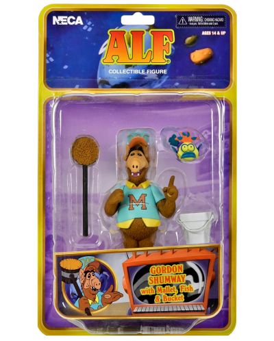 Figurină de acțiune NECA Television: Alf - Baseball Alf, 15 cm - 9