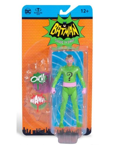Figurina de actiune McFarlane DC Comics: Batman - The Riddler (DC Retro), 15 cm - 5
